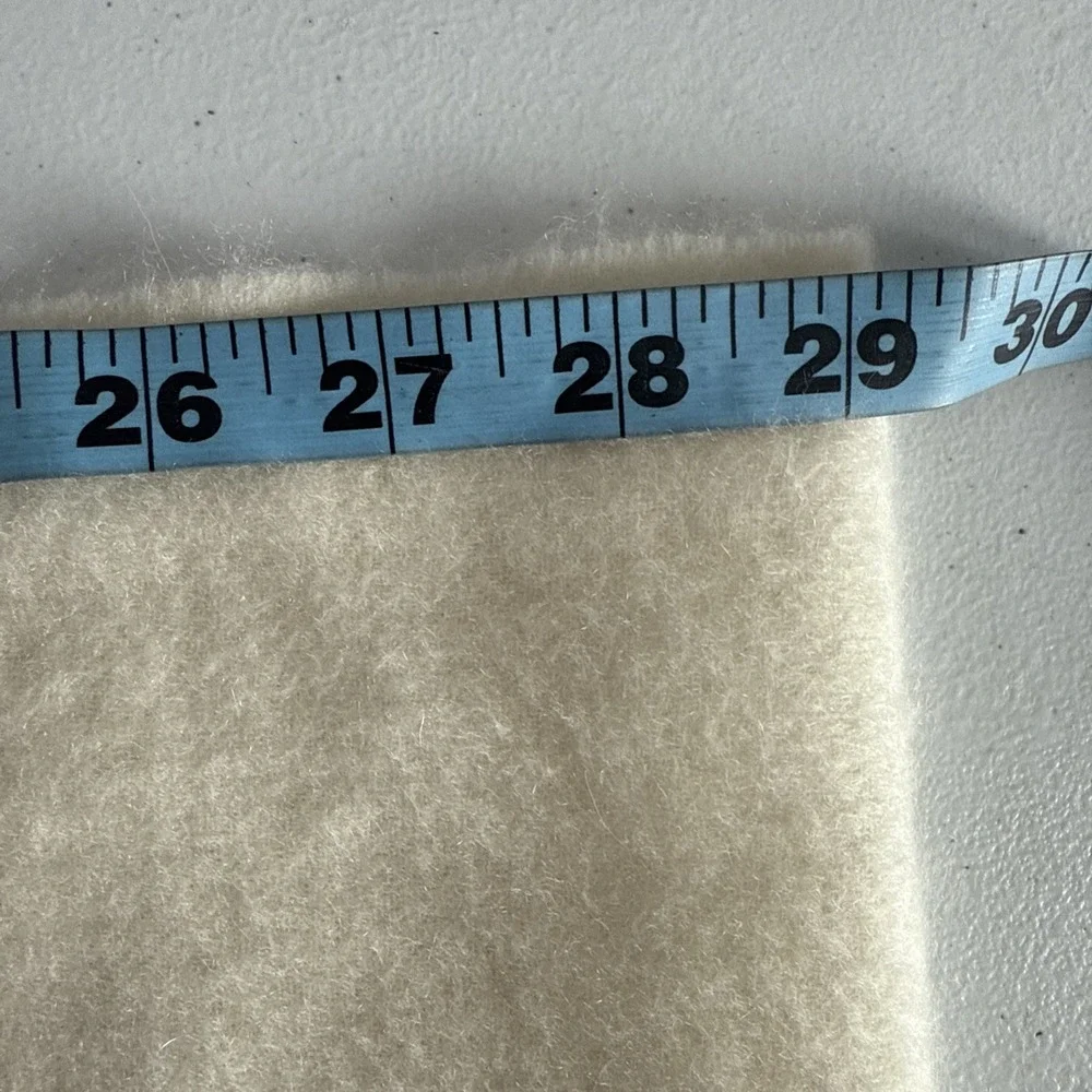 State Cashmere Throw Blanket‎ 50x58 Ivory Fringe Sofa Soft Premium Cashmere